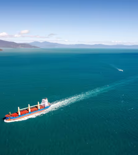 Cargo au large de l'Australie