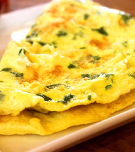 Recette d'omelette à l'oseille