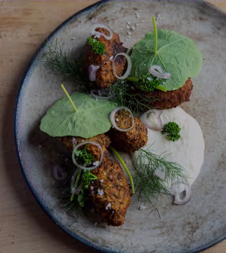 La recette de Falafel aux lentilles et yaourt du chef étoilé Florent Ladeyn 