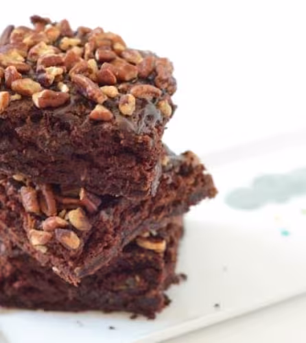 Recette de brownie vegan à la courgette