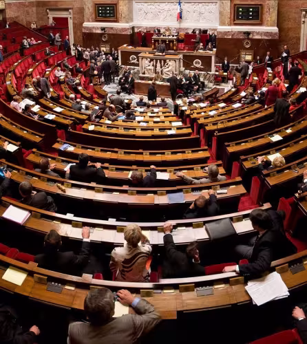 Hémicycle de l'Assemblée Nationale