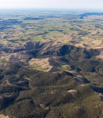 vue aérienne dakota
