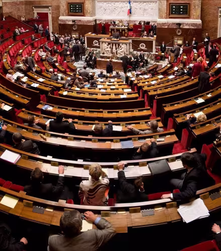 Hémicycle de l'Assemblée Nationale