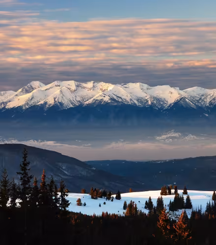 Chaîne de montagne du parc national de Pirin