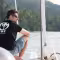 Marc Oremus, coordinateur WWF France du programme marin en Nouvelle-Calédonie, en mission sur un bateau
